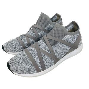 EILEEN FISHER Xanady Sustainable Mesh Slip On Sneaker Size 10 Gray Elastic Strap